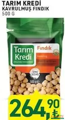 TARIM KREDİ KAVRULMUŞ FINDIK 500 G
